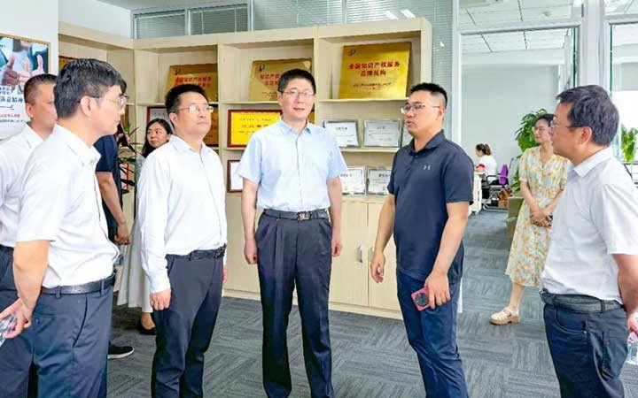 Director Li Jie of Jiangsu Provincial Intellectual Property Office Visits Sanju Sunshine Suzhou Office